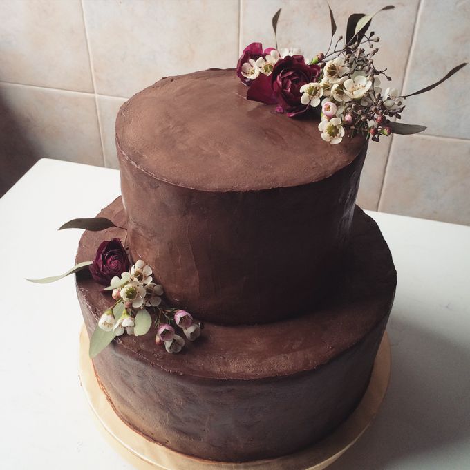 Floral Wedding Cake by Teaspoon of Love - 006 Floral Wedding Cake by Teaspoon of Love - 006