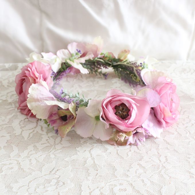 CUSTOM FLOWER CROWN by The Bride and Butter - 012