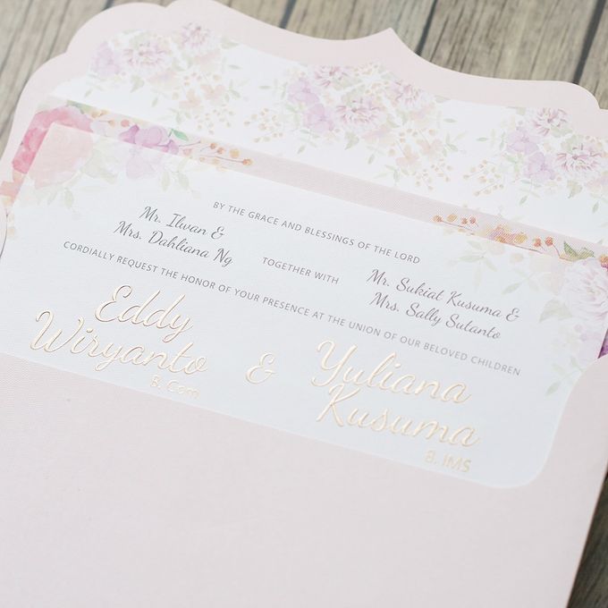 Eddy and Yuliana Wedding Invitation by INK Design & Printing - 004