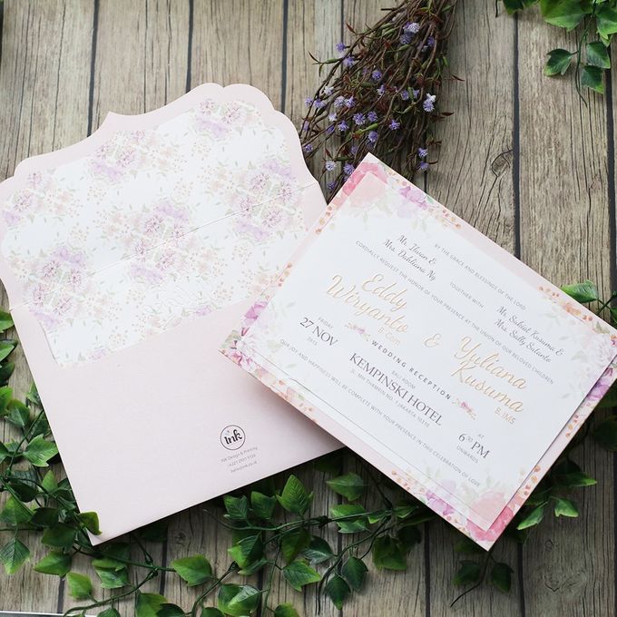 Eddy and Yuliana Wedding Invitation by INK Design & Printing - 002