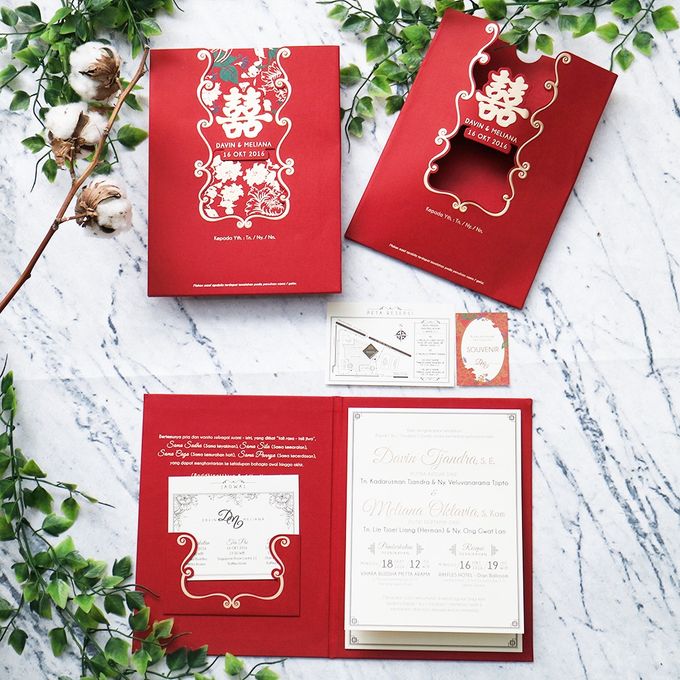 Davin and Meliana Wedding Invitation by INK Design & Printing - 002 Davin and Meliana Wedding Invitation by INK Design & Printing - 002