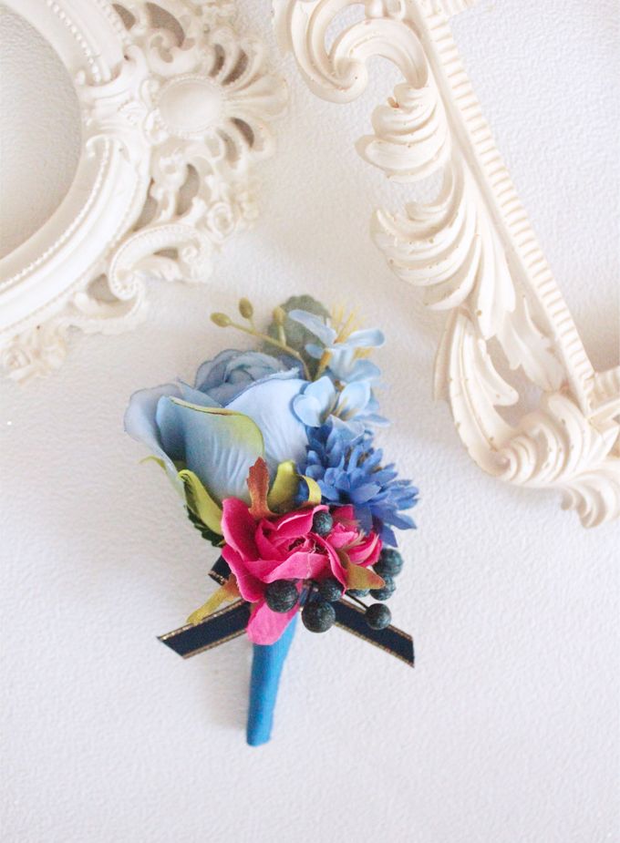 Contrast Combination of Royal Blue and Pink by Cup Of Love Design Studio - 007 Contrast Combination of Royal Blue and Pink by Cup Of Love Design Studio - 007