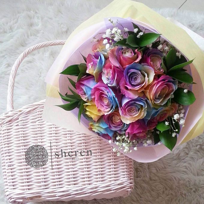 Hand Bouquet by sherenflorist - 001