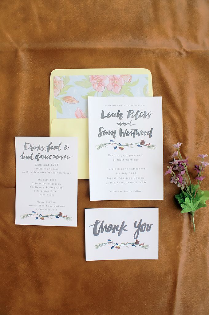 Leah & Sam in Burgundy and Navy Floral Vine by Meilifluous Calligraphy & Design - 001 Leah & Sam in Burgundy and Navy Floral Vine by Meilifluous Calligraphy & Design - 001