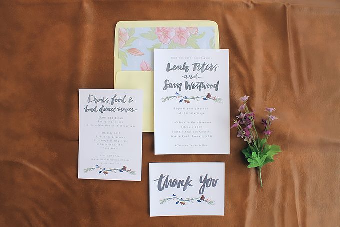Leah & Sam in Burgundy and Navy Floral Vine by Meilifluous Calligraphy & Design - 002 Leah & Sam in Burgundy and Navy Floral Vine by Meilifluous Calligraphy & Design - 002