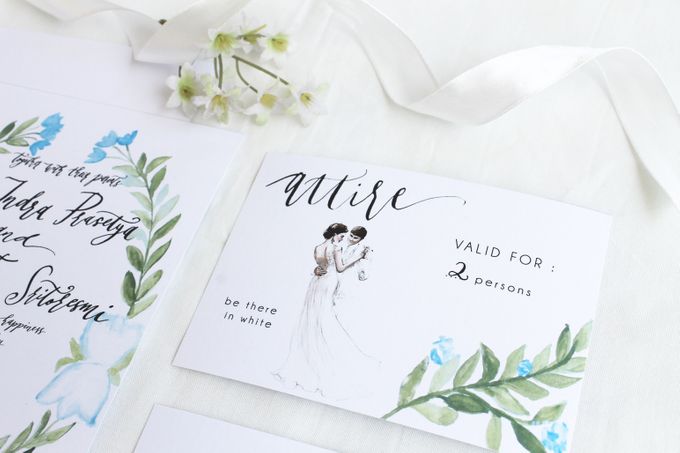 Deni & Alvenila Wedding Invitation by Meilifluous Calligraphy & Design - 009 Deni & Alvenila Wedding Invitation by Meilifluous Calligraphy & Design - 009