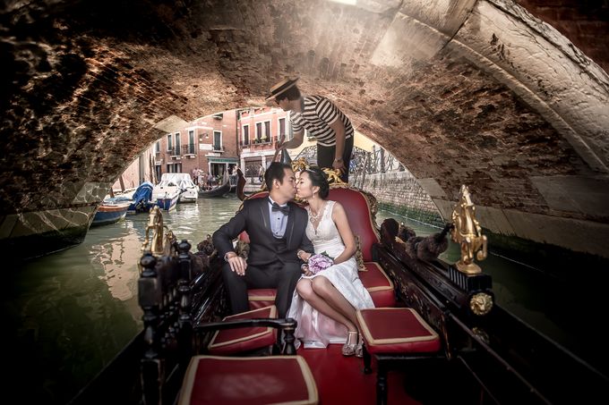 Venice & Rome Pre-Wedding Photoshoot by Stephy Ng Makeup and Hair - 002