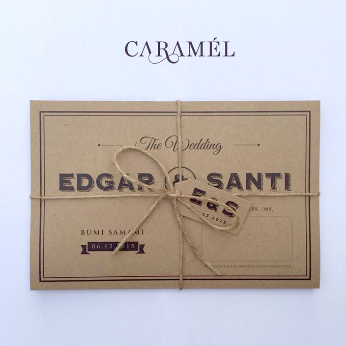 Edgar + Santi by Caramel Card - 001 Edgar + Santi by Caramel Card - 001