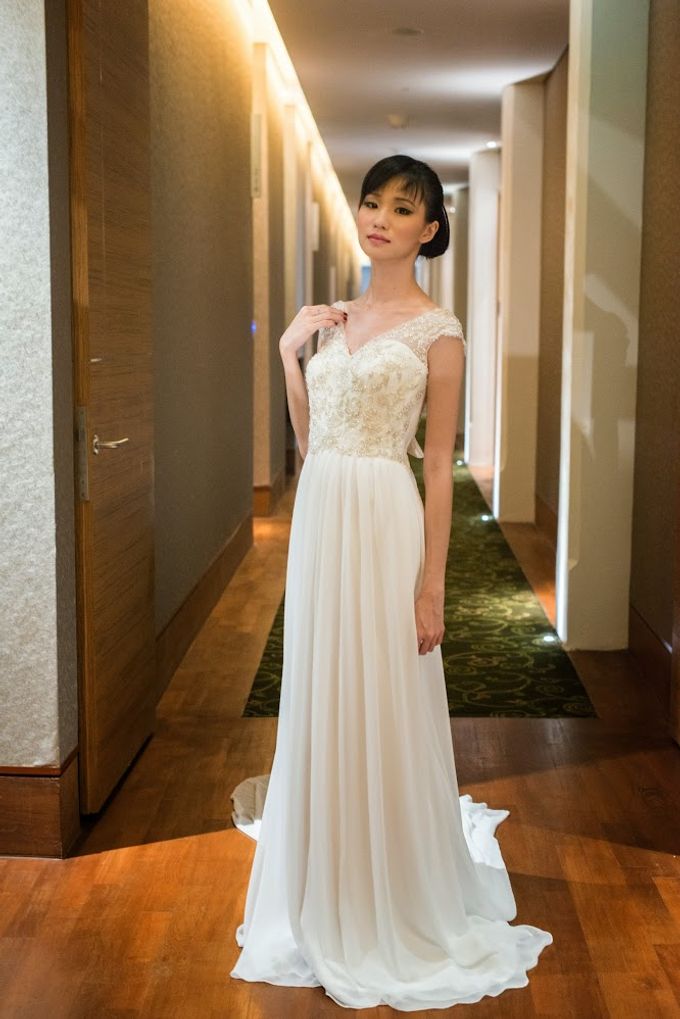 Vivian Gown - 2014 New Collection by Bernice Low Makeup Artist.Hair Stylist - 014 Vivian Gown - 2014 New Collection by Bernice Low Makeup Artist.Hair Stylist - 014
