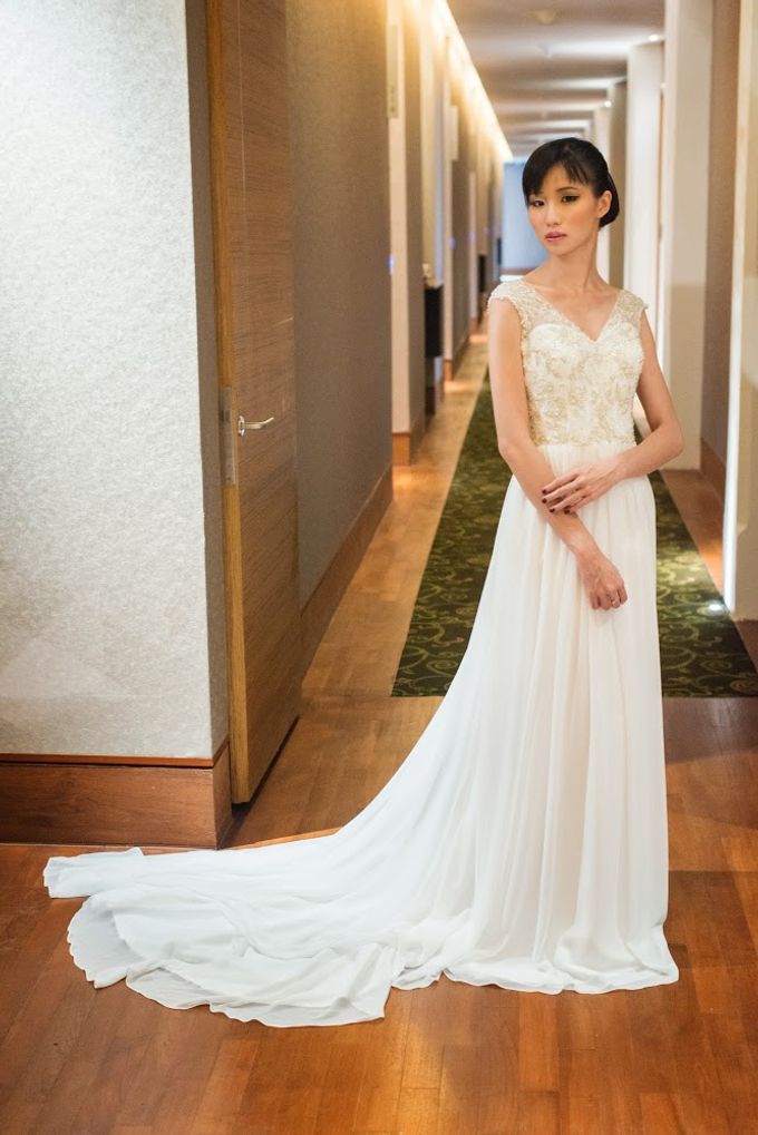 Vivian Gown - 2014 New Collection by Bernice Low Makeup Artist.Hair Stylist - 016 Vivian Gown - 2014 New Collection by Bernice Low Makeup Artist.Hair Stylist - 016