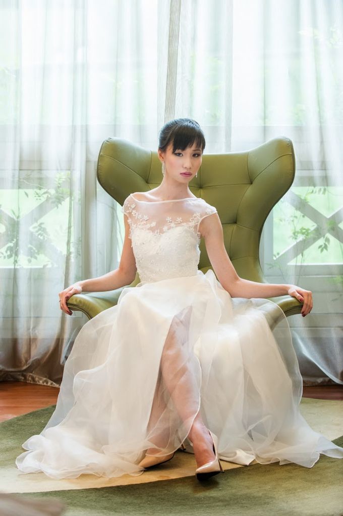 Vivian Gown - 2014 New Collection by Bernice Low Makeup Artist.Hair Stylist - 032 Vivian Gown - 2014 New Collection by Bernice Low Makeup Artist.Hair Stylist - 032