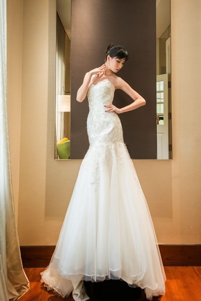 Vivian Gown - 2014 New Collection by Bernice Low Makeup Artist.Hair Stylist - 037 Vivian Gown - 2014 New Collection by Bernice Low Makeup Artist.Hair Stylist - 037