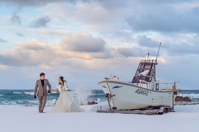 Winter Prewedding Hokkaido, Japan; the Otaru canal, Niseko slopes by John15 Photography - 031 Winter Prewedding Hokkaido, Japan; the Otaru canal, Niseko slopes by John15 Photography - 031