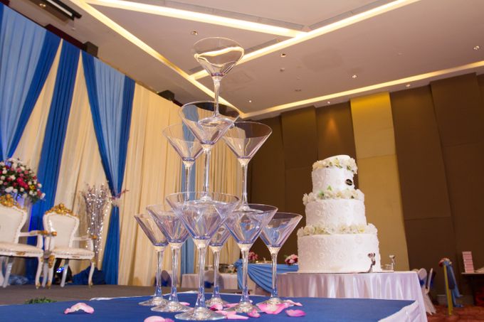 Blue - White Wedding by Menara Top Food Alam Sutera - 007 Blue - White Wedding by Menara Top Food Alam Sutera - 007
