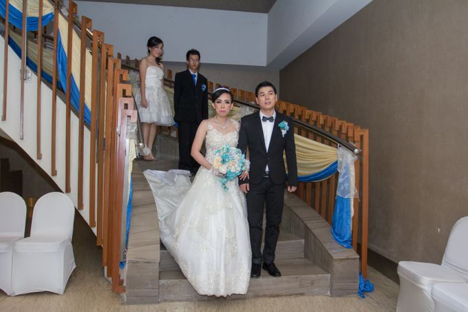 Blue - White Wedding by Menara Top Food Alam Sutera - 001 Blue - White Wedding by Menara Top Food Alam Sutera - 001