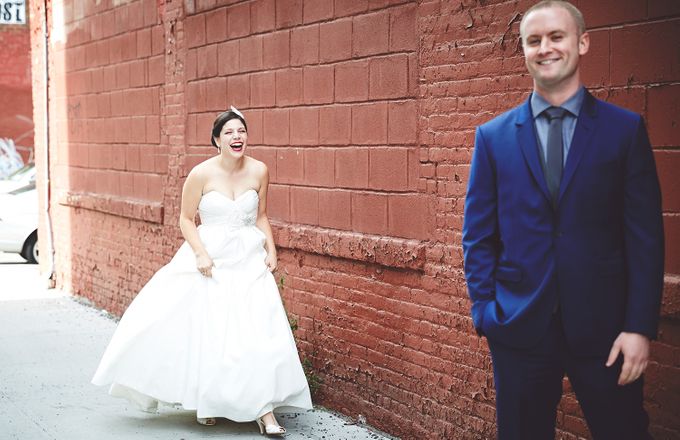 Industrial Chic Wedding by Bri Johnson Weddings - 002