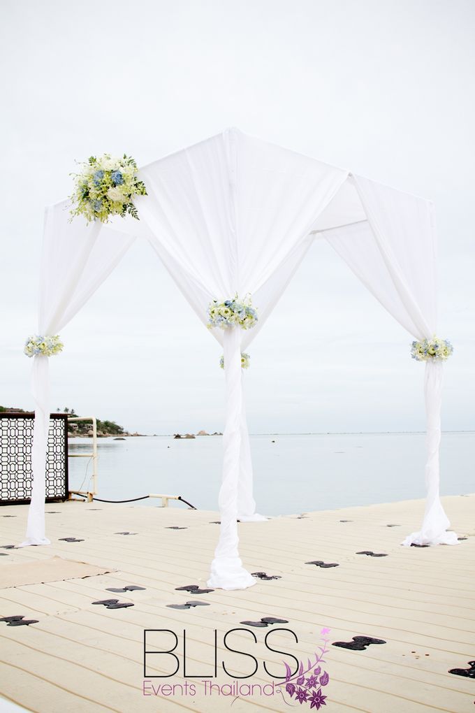 Ocean pier is one of the most unique wedding venue on the island of Koh Samui by BLISS Events & Weddings Thailand - 011