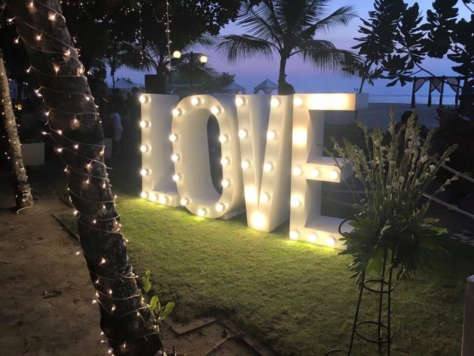 Light Up Letters Bali Product Range Light Up Letter Bali