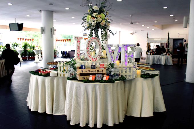 A Floral Wedding by Manna Pot Catering - 003