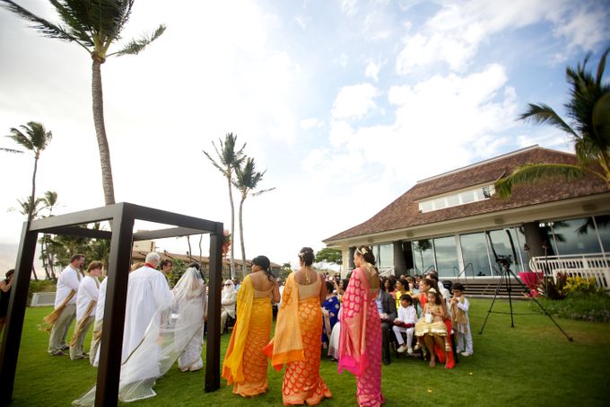 Colorful and Cultural Maui Wedding by Bliss Wedding Design & Spectacular Events - 016