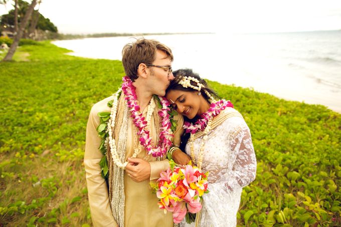 Colorful and Cultural Maui Wedding by Bliss Wedding Design & Spectacular Events - 035