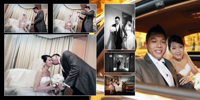 Wedding day of Shawn & Tanty by Shangri-La Hotel Singapore - 006