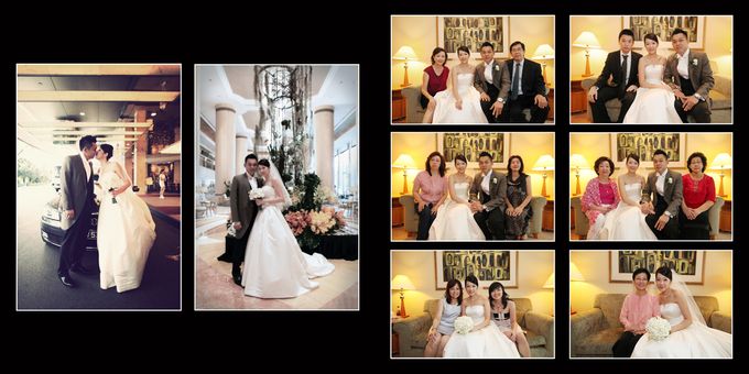 Wedding day of Shawn & Tanty by Shangri-La Hotel Singapore - 009