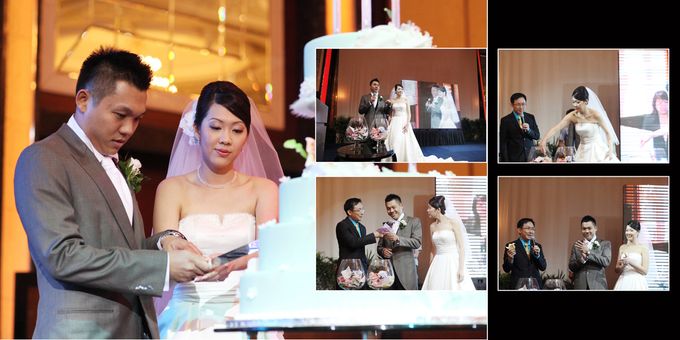 Wedding day of Shawn & Tanty by Shangri-La Hotel Singapore - 014