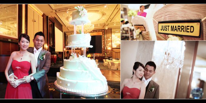 Wedding day of Shawn & Tanty by Shangri-La Hotel Singapore - 021