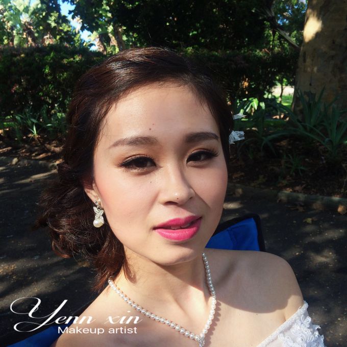 Wedding makeup by Yenn xin Makeup artist - 015