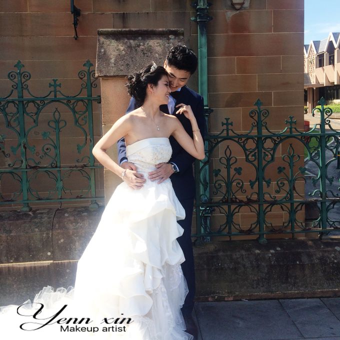 Wedding makeup by Yenn xin Makeup artist - 012