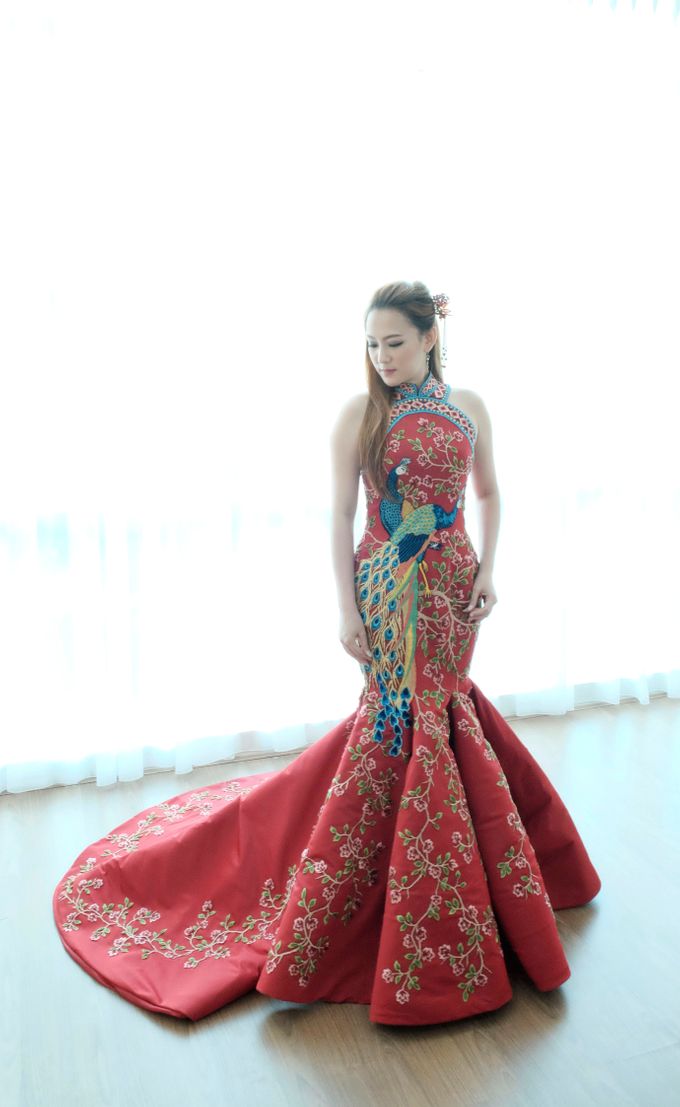 Cheongsam Embroidery - GV HERITAGE by GV by Gabriella Vania - 004 Cheongsam Embroidery - GV HERITAGE by GV by Gabriella Vania - 004