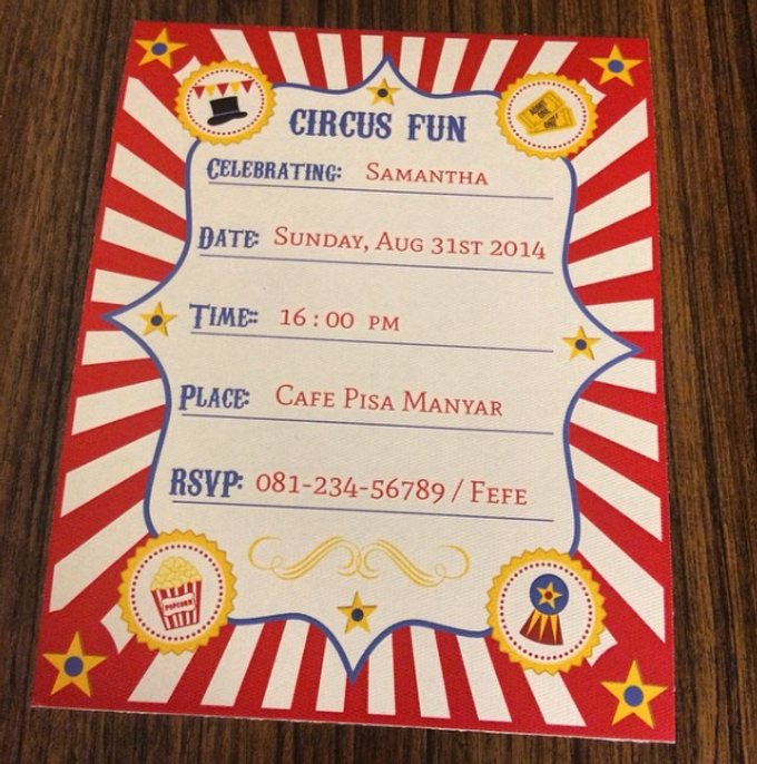 Birthday Invitations by TGAF (The Great Art Factory)