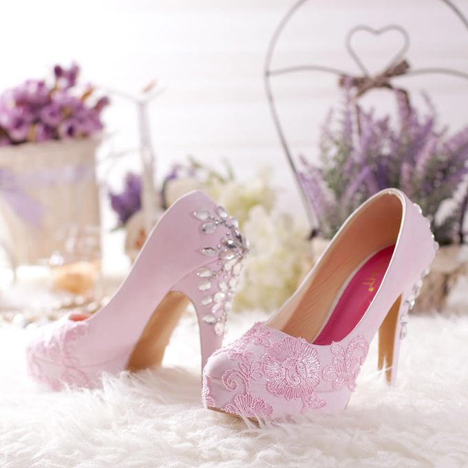 SLIGHT SEPATU PLATFORM DIAMANTE BABY PINK by SLIGHTshop.com - 005 SLIGHT SEPATU PLATFORM DIAMANTE BABY PINK by SLIGHTshop.com - 005