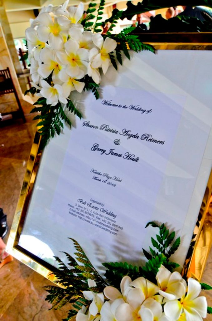 Welcome Board Weddings by Bali Exotic Wedding Organizer - 003 Welcome Board Weddings by Bali Exotic Wedding Organizer - 003