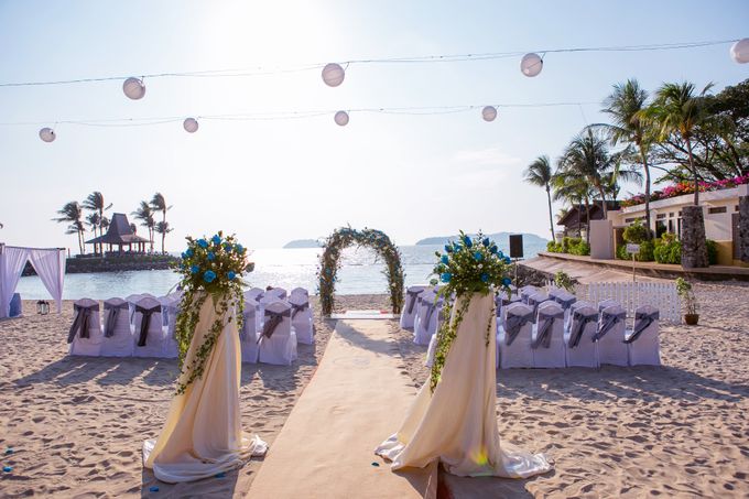 Beach Wedding by Shangri-La's Tanjung Aru Resort & Spa - 003