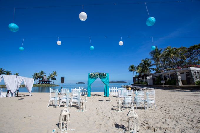 Beach Wedding by Shangri-La's Tanjung Aru Resort & Spa - 004