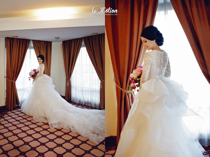 Tisya & Ferry - International Wedding by Imelda Hudiyono Bride - 035