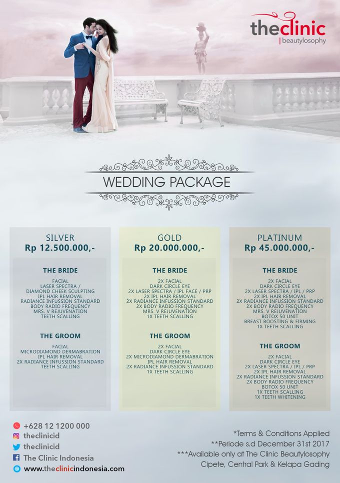 Wedding Package by The Clinic Beautylosophy - 005 Wedding Package by The Clinic Beautylosophy - 005