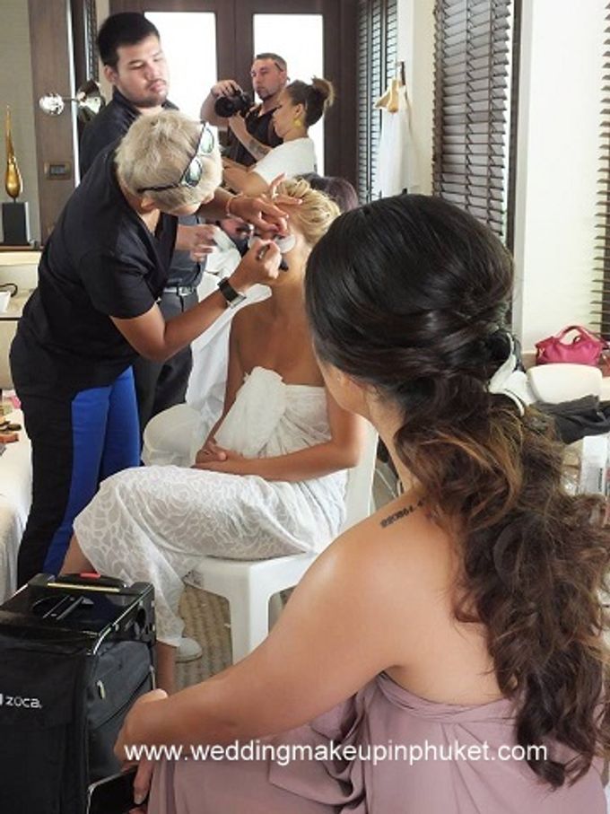 Bridal Hair Stylist Phuket Thailand by Wow Make Up in Phuket - 035 Bridal Hair Stylist Phuket Thailand by Wow Make Up in Phuket - 035