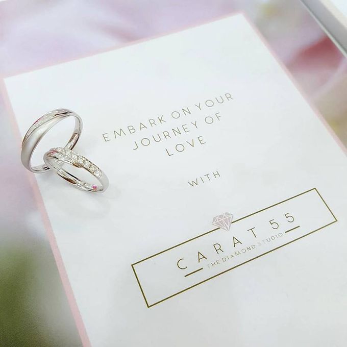 Contemporary Wedding Bands by Carat 55 - 002 Contemporary Wedding Bands by Carat 55 - 002