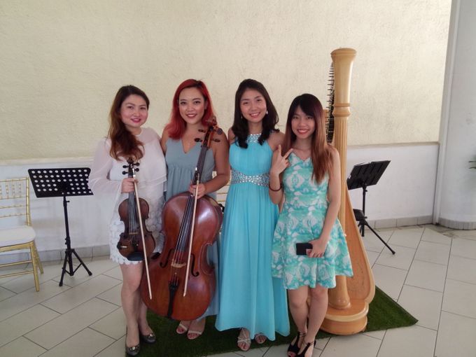 Harp Trio at the Church Wedding of Samantha & Arvind by Merry Bees Live Music - 005 Harp Trio at the Church Wedding of Samantha & Arvind by Merry Bees Live Music - 005