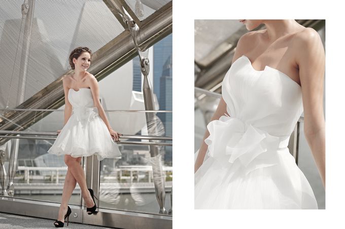 little white dress wedding