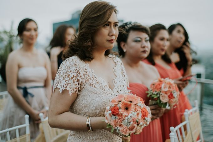 Yayaati and Sam Rooftop Wedding by James Morrison Photo - 034