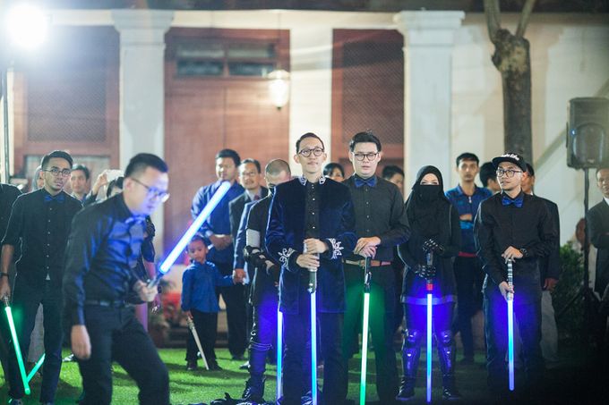 ASTRA & BINTANG - STAR WARS WEDDING by Nefrin Fadlan for brideseries wedding shoes - 005