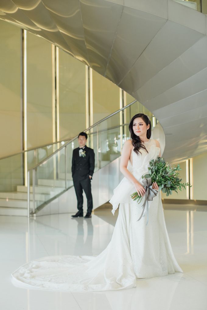 Raymond & Leonie Wedding Day by Wong Hang Distinguished Tailor - 021