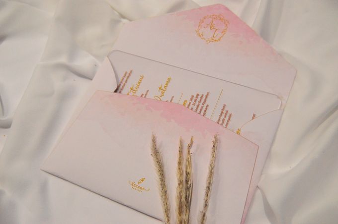 Aulia & Taruna - Acrylic UV Flatbed Wedding invitation with envelope by Keeano Project - 002 Aulia & Taruna - Acrylic UV Flatbed Wedding invitation with envelope by Keeano Project - 002