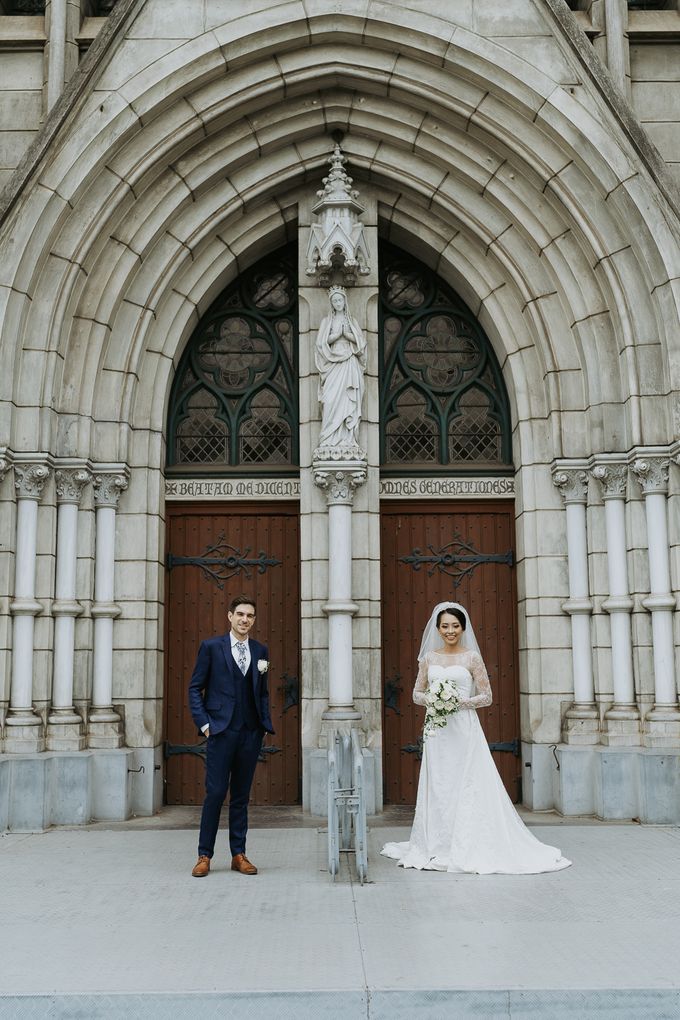 The Wedding of Gabriella & Alexis at Cathedral Jakarta by Warna Project - 031