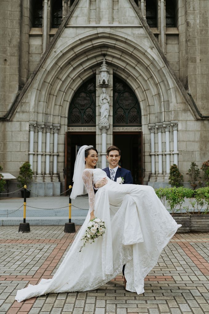 The Wedding of Gabriella & Alexis at Cathedral Jakarta by Warna Project - 038