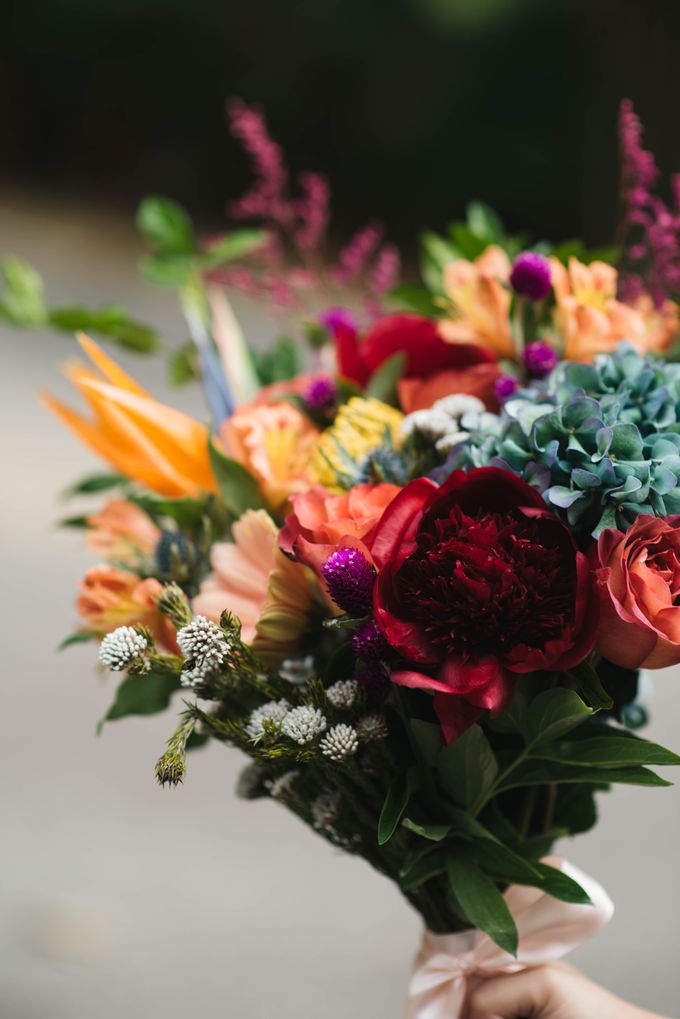 Rustic Eclectic Bouquet by Petalfoo - 005 Rustic Eclectic Bouquet by Petalfoo - 005